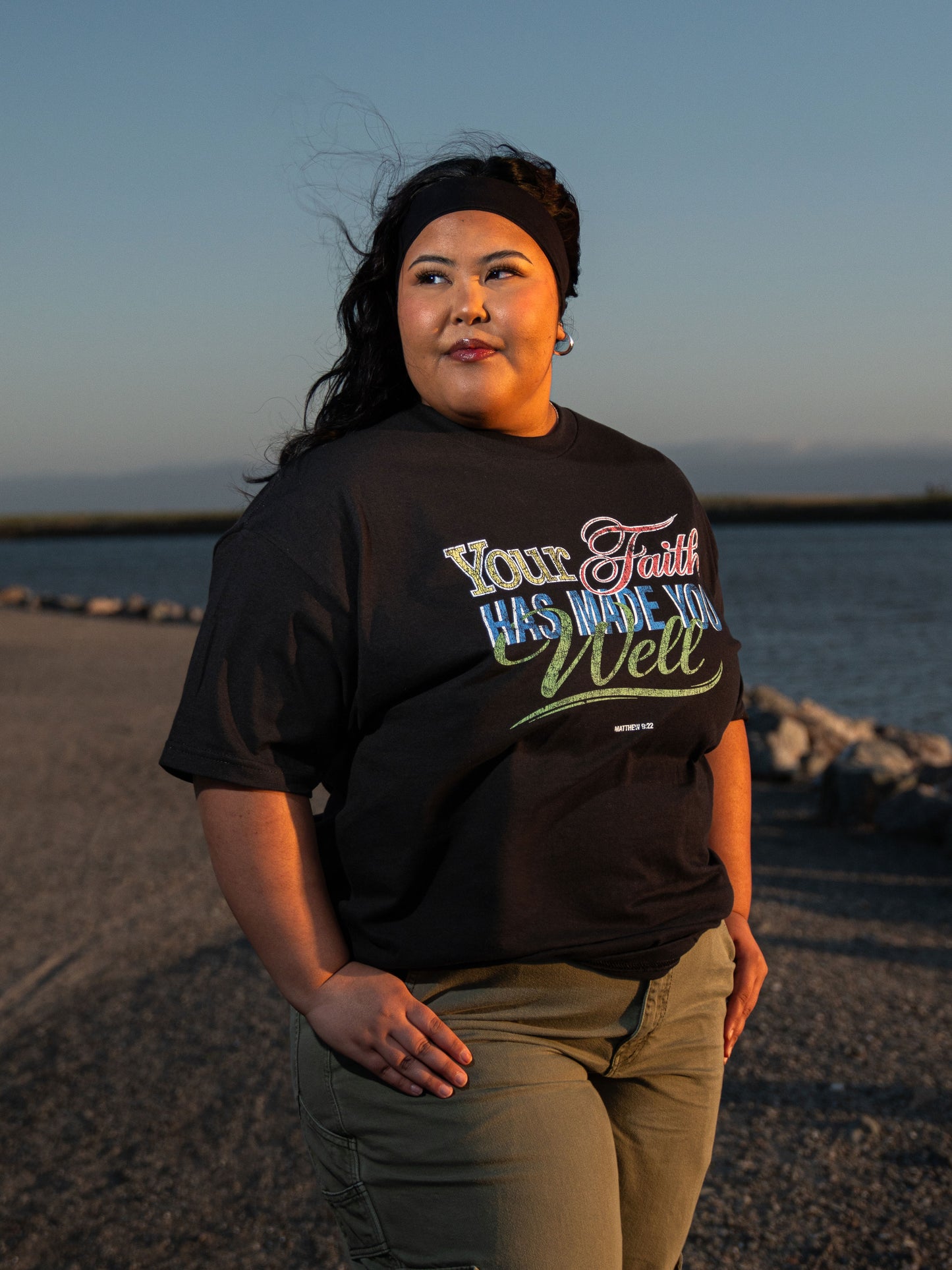 FAITH TEE - BLACK