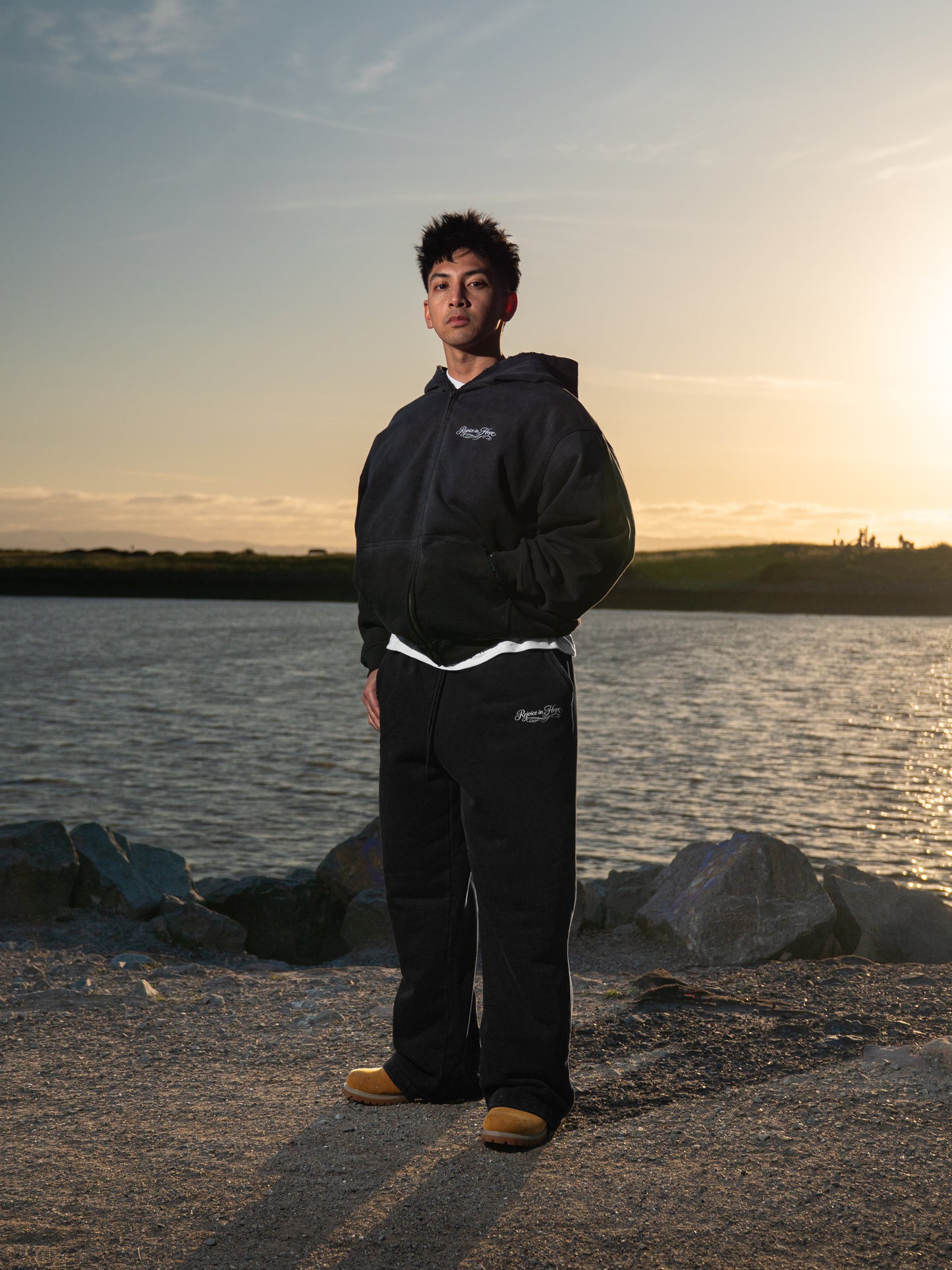 HOPE SWEATPANTS - BLACK