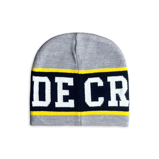 CREEKSIDE KNITTED BEANIE - GREY