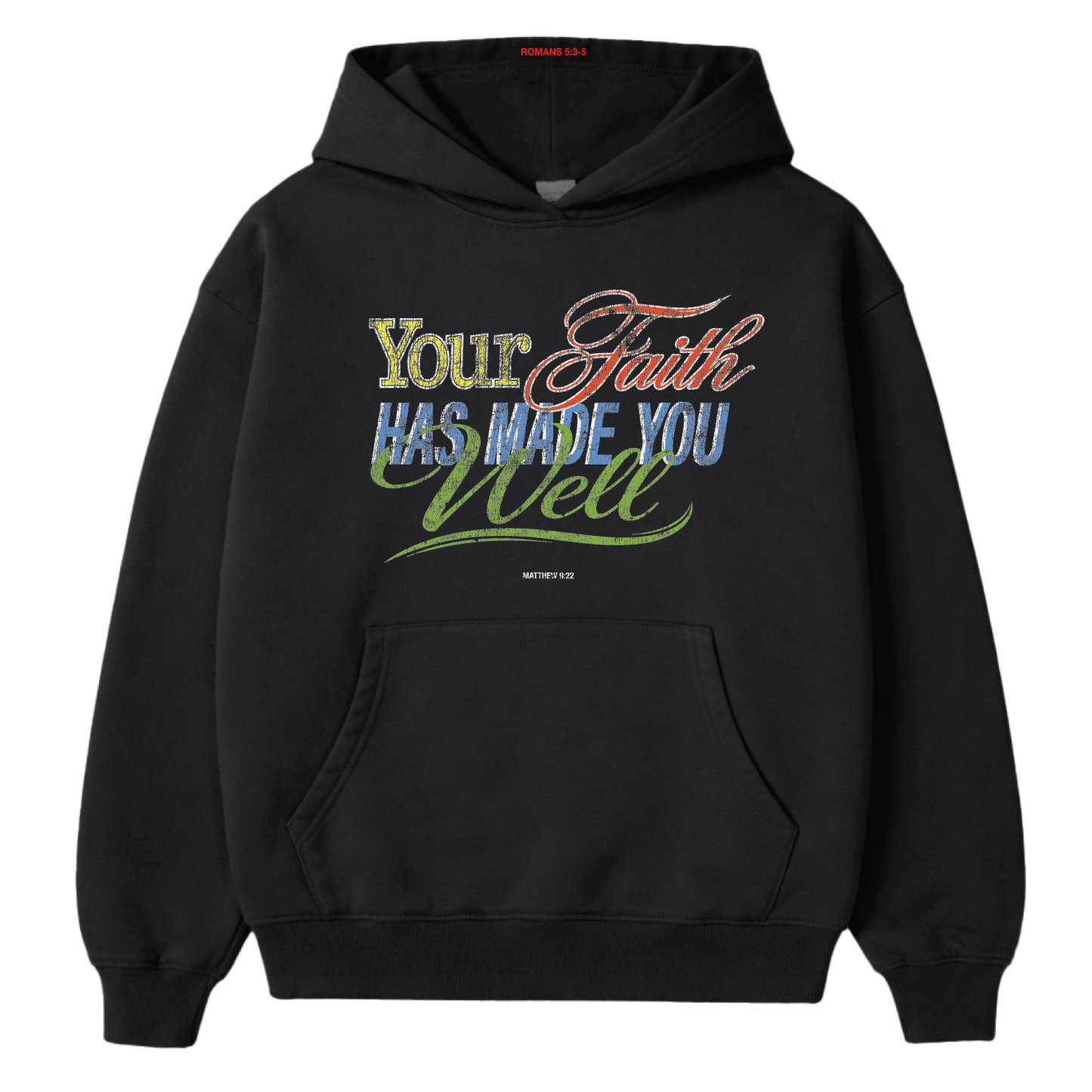FAITH HOODIE - BLACK