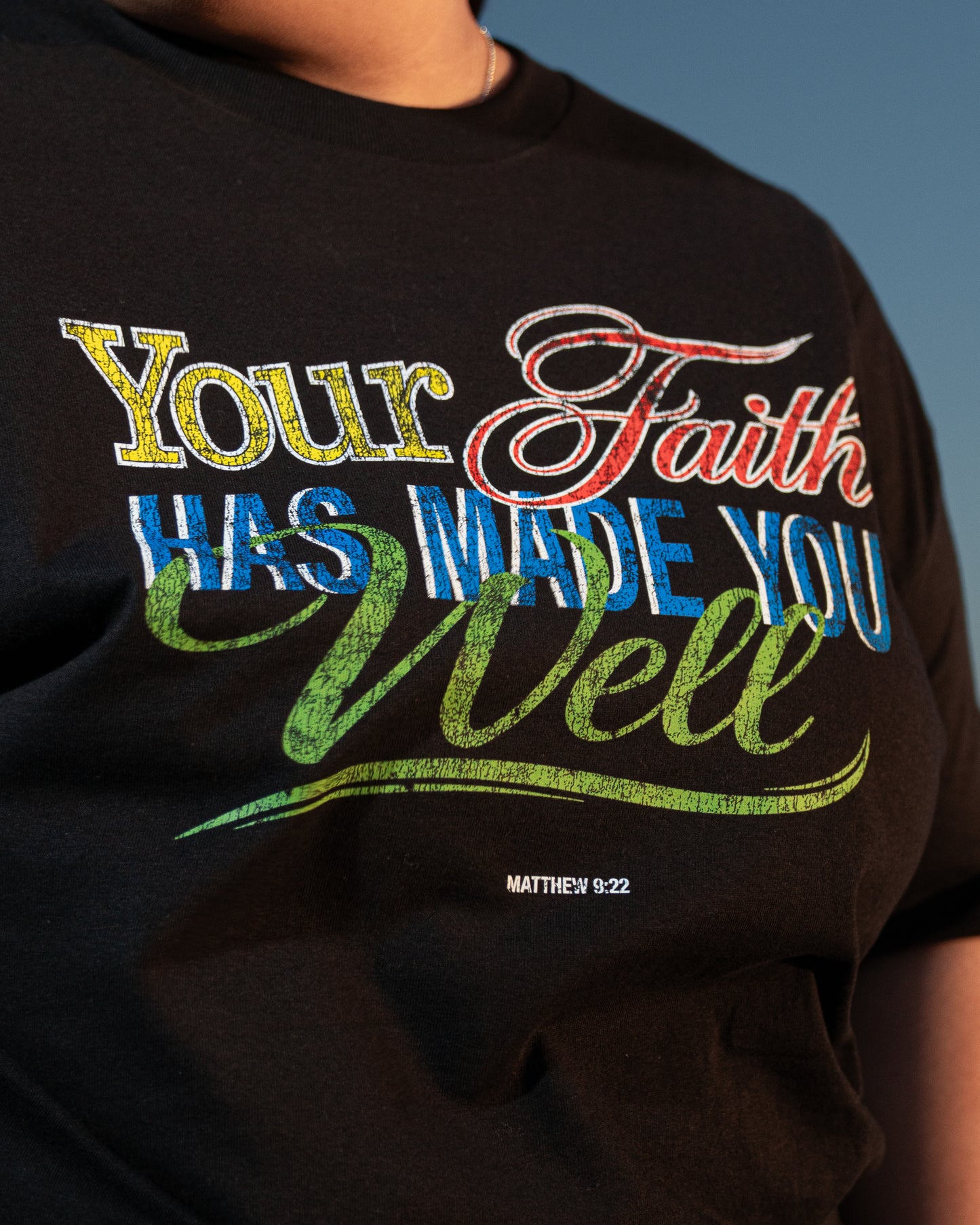 FAITH TEE - BLACK