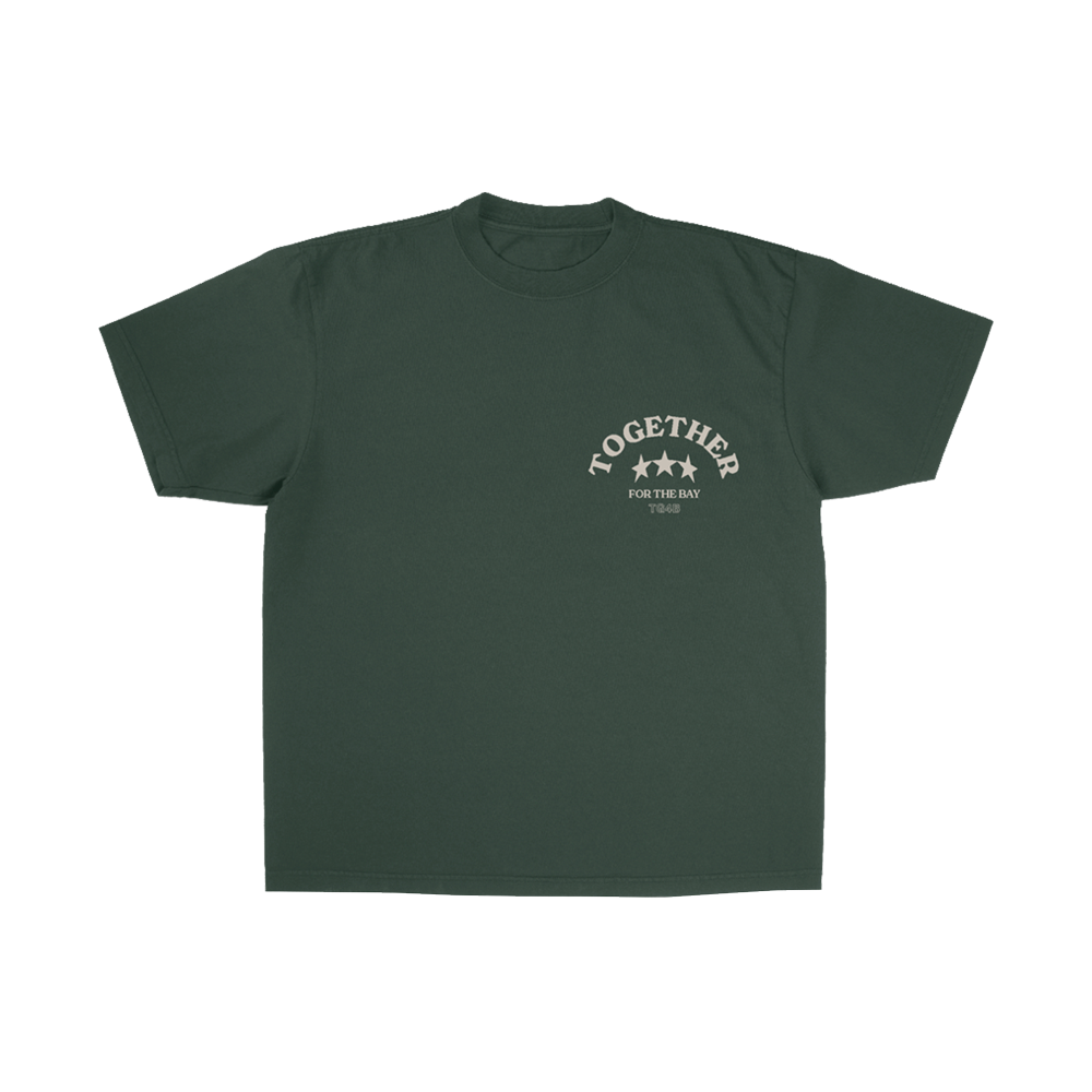 TG4B 3 STAR TSHIRT - MOSS