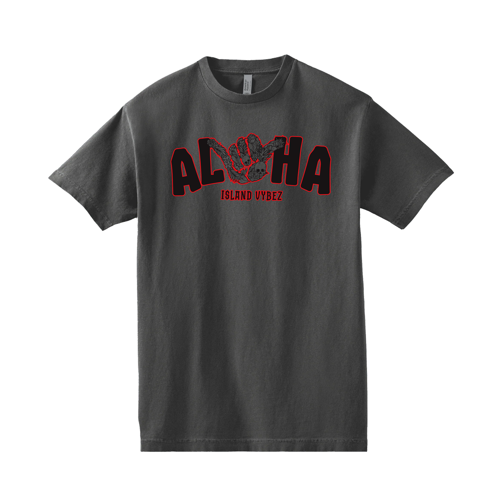 BBC ALOHA SHAKA SHIRT - GD BLACK/RED