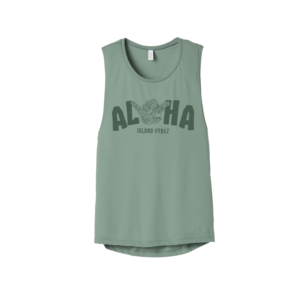 BBC ALOHA SHAKA FESTIVAL TANK - GREEN