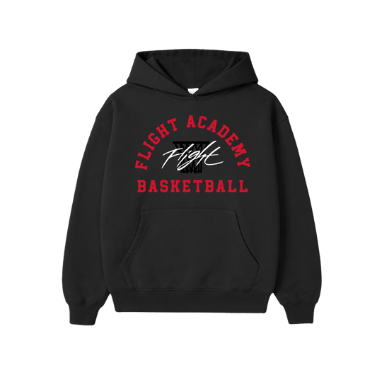 FLIGHT ACADEMY ARCH HOODIE - BLACK