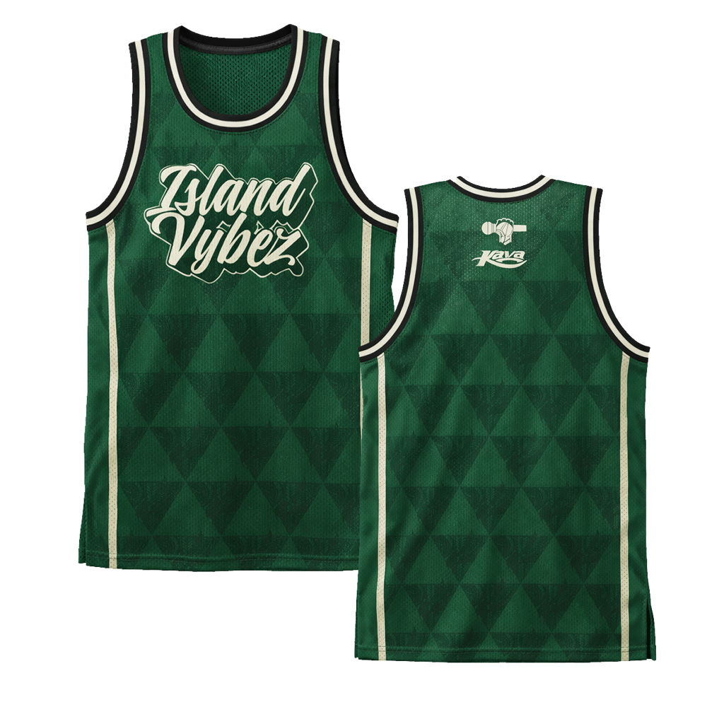 BBC x KAVA ISLAND VYBEZ JERSEY - GREEN
