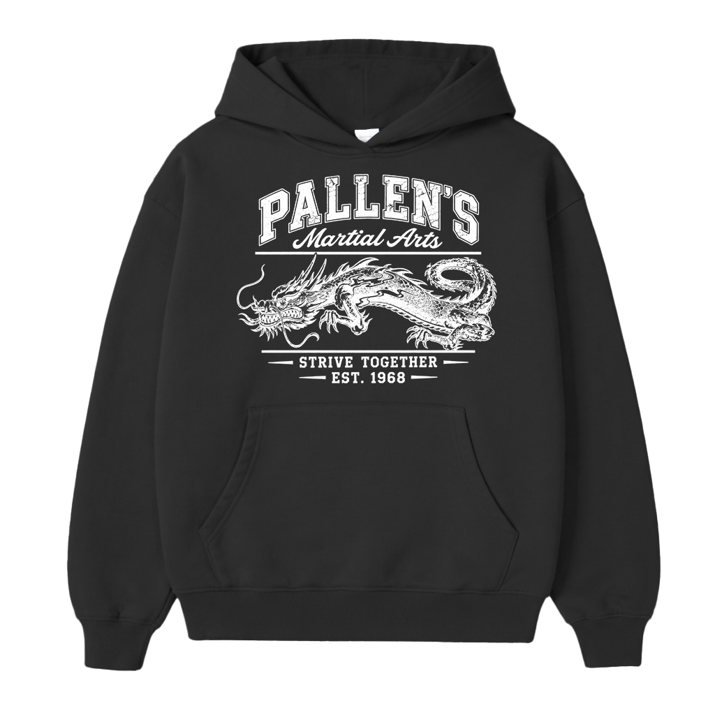 PALLEN'S VINTAGE HOODIE - BLACK