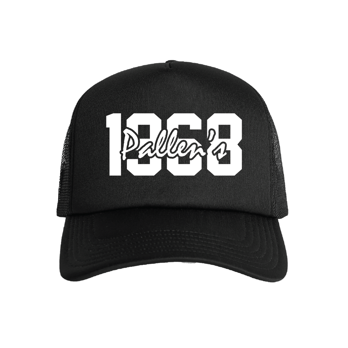 PALLEN'S 1968 TRUCKER HAT - BLACK