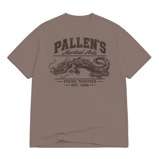 PALLEN'S VINTAGE TSHIRT - BROWN