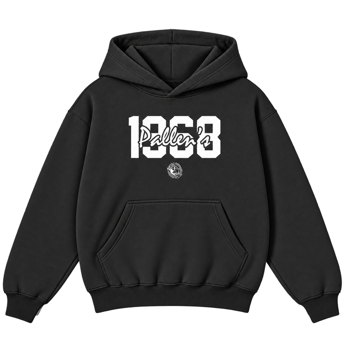 PALLEN's 1968 GRAPHIC HOODIE - BLACK