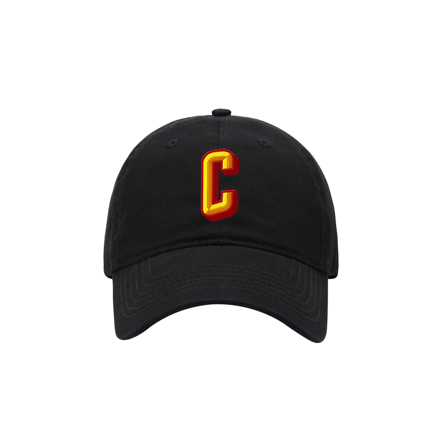 CANYON C DAD CAP - BLACK
