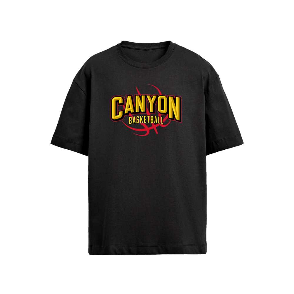CANYON BASKETBALL TSHIRT - BLACK
