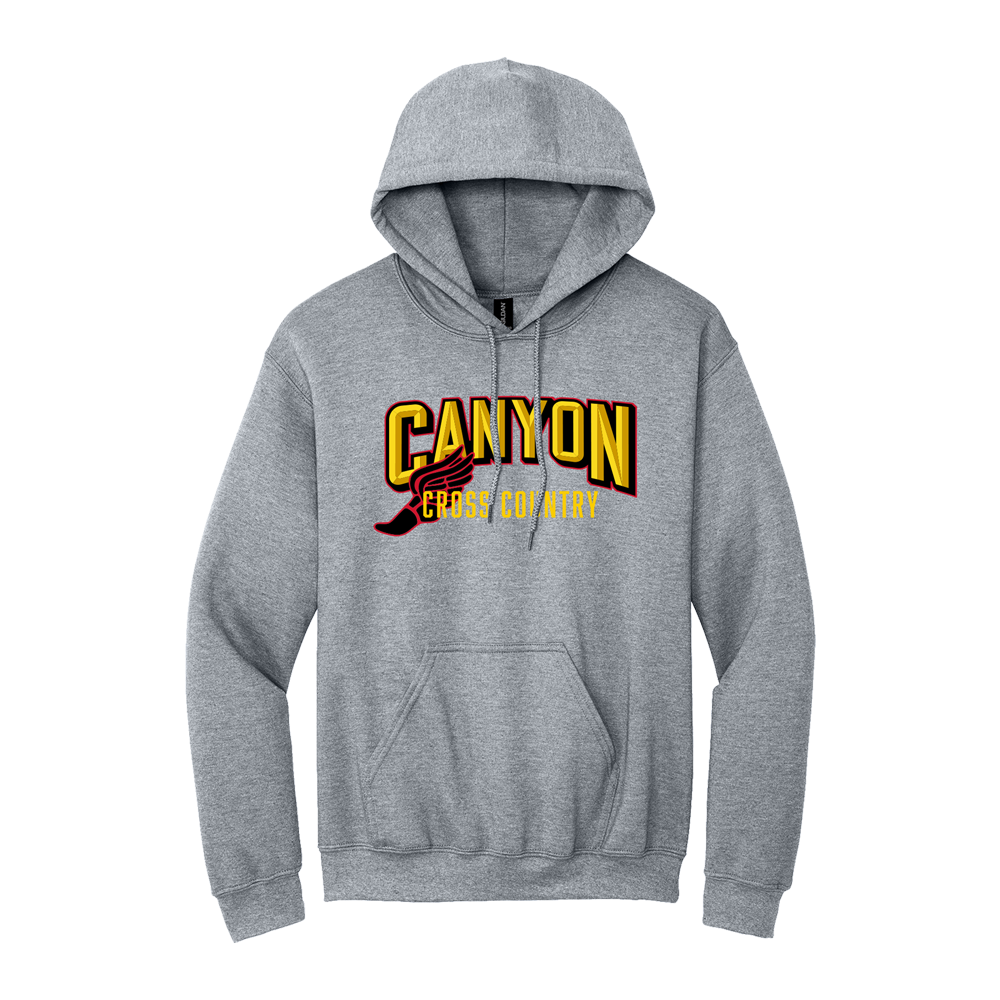 CANYON CROSS COUNTRY HOODIE - SPORT GREY