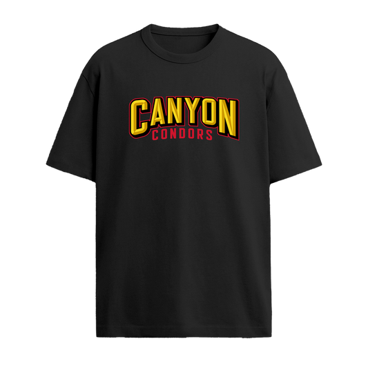 CANYON CONDORS LOGO TSHIRT - BLACK