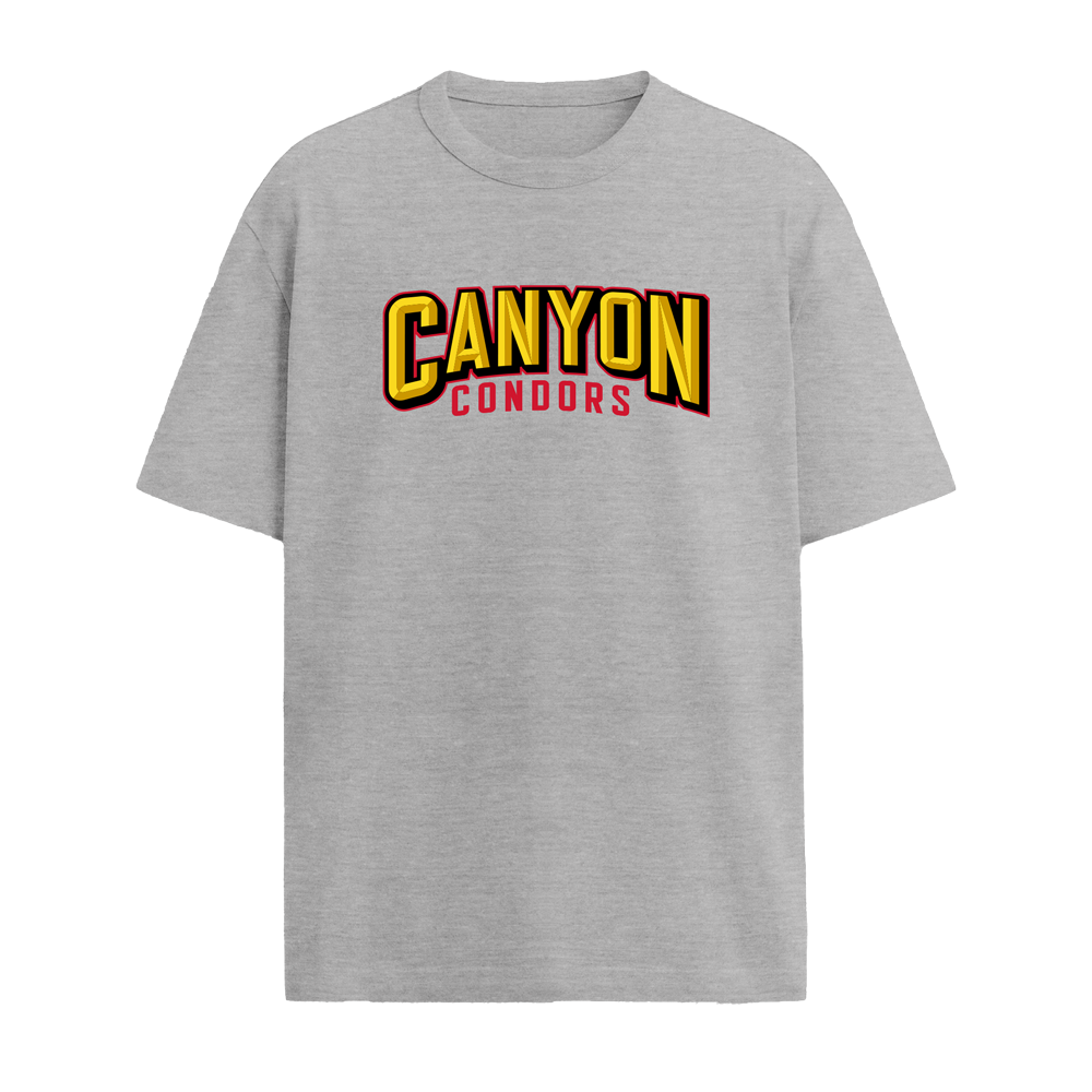 CANYON CONDORS LOGO TSHIRT - HEATHER GREY