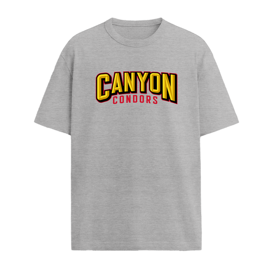 CANYON CONDORS LOGO TSHIRT - HEATHER GREY