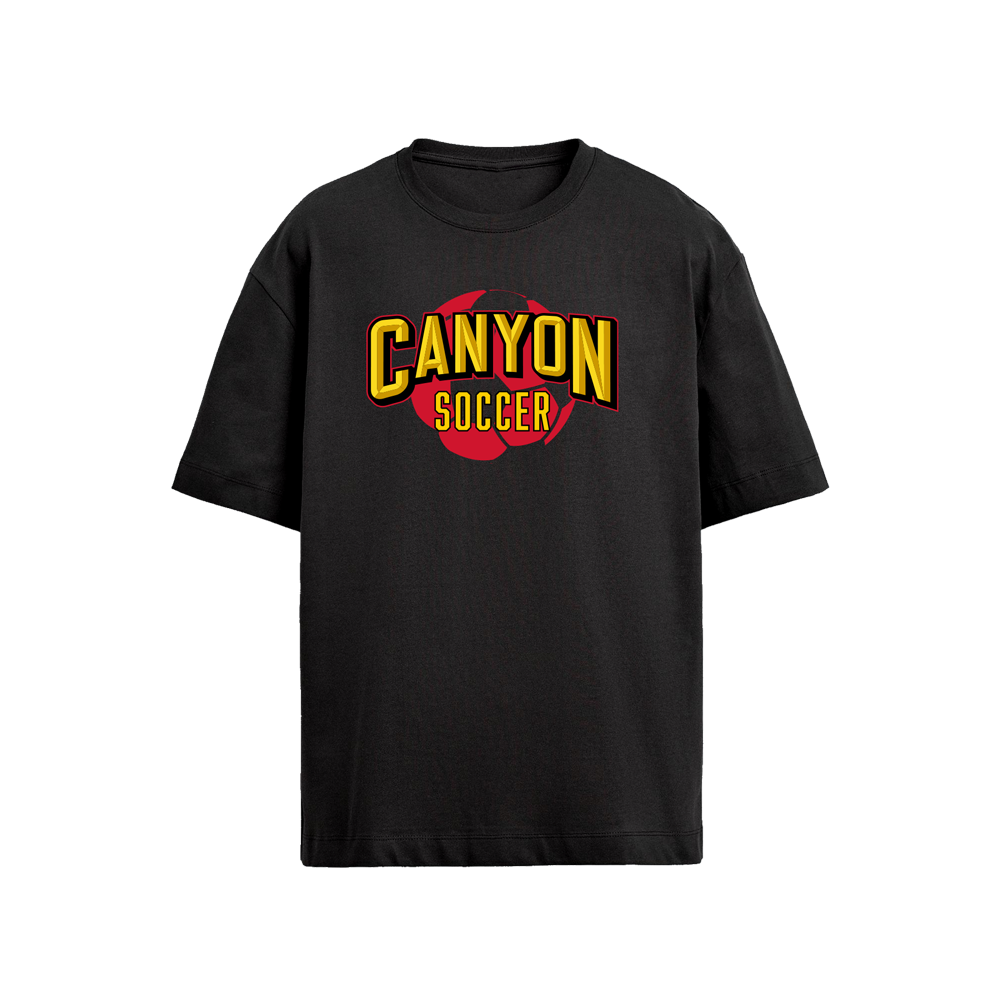 CANYON SOCCER TSHIRT - BLACK