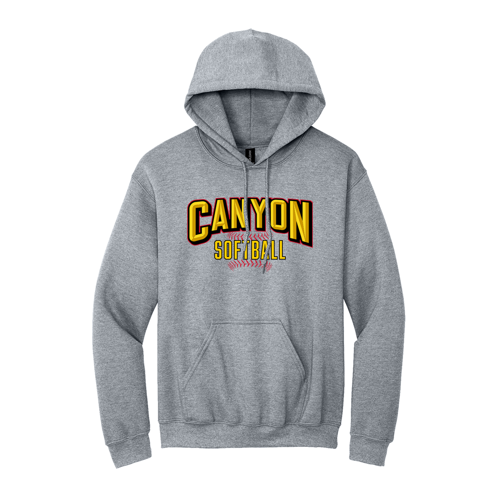 CANYON SOTFBALL HOODIE - SPORT GREY