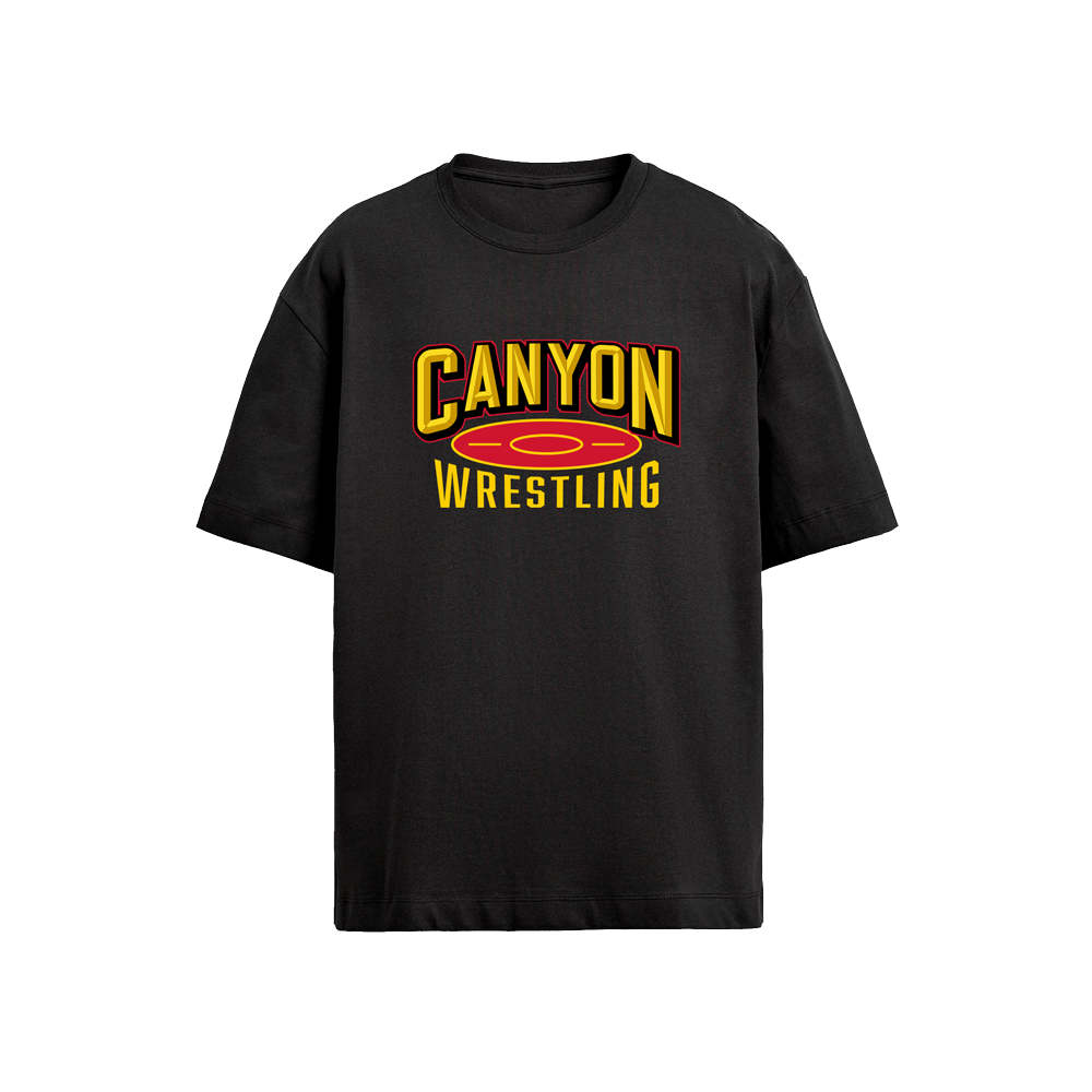 CANYON WRESTLING TSHIRT - BLACK