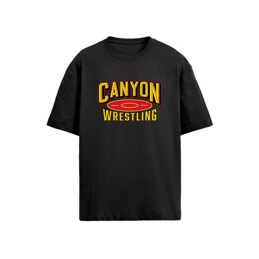 CANYON WRESTLING TSHIRT - BLACK