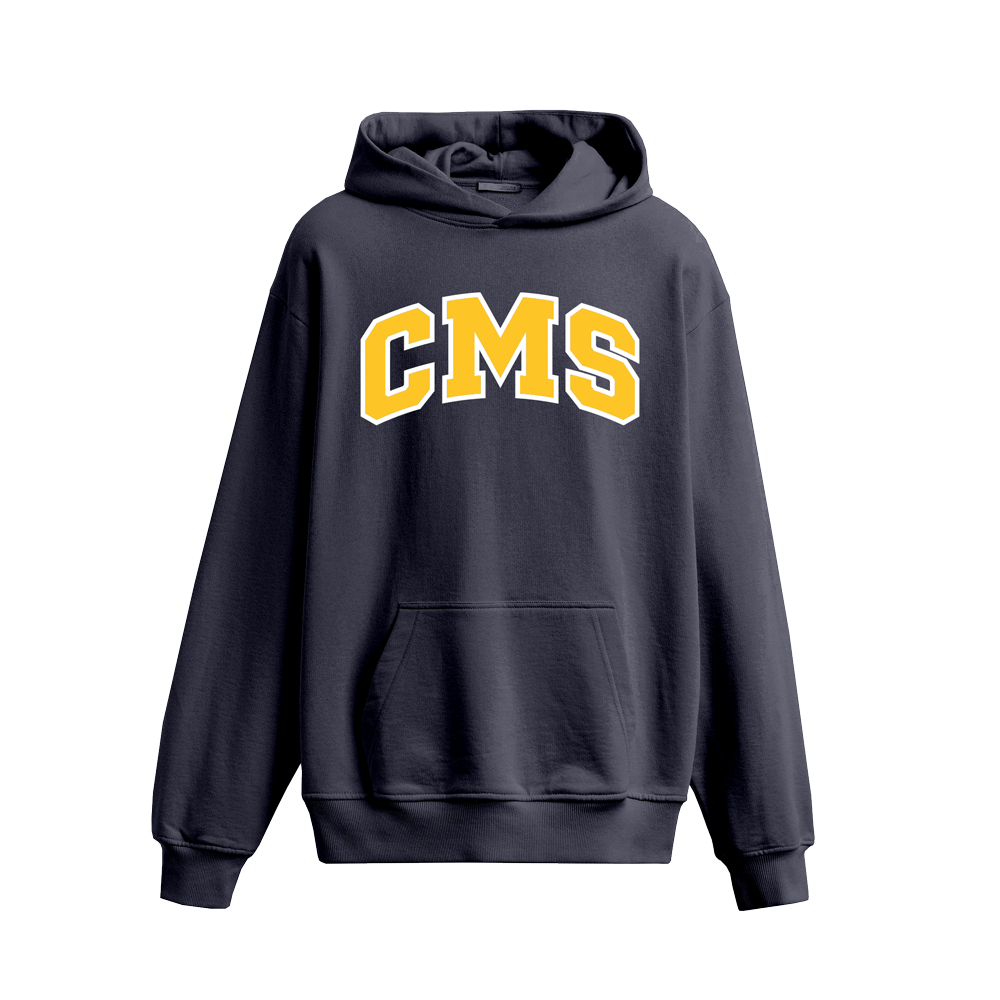 CMS BLOCK HOODIE - NAVY