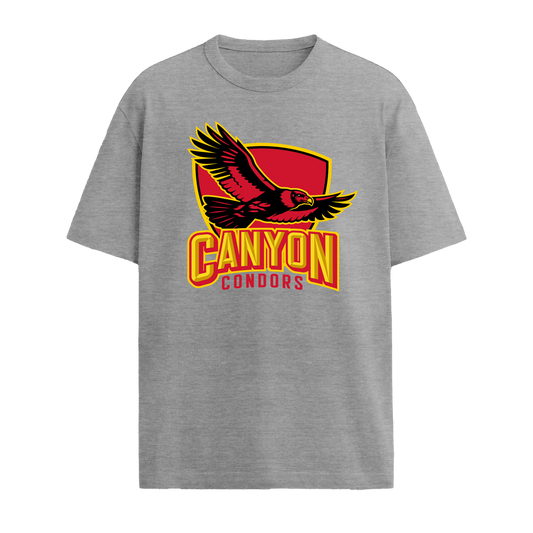 CANYON CONDORS LOGO TSHIRT - HEATHER GREY
