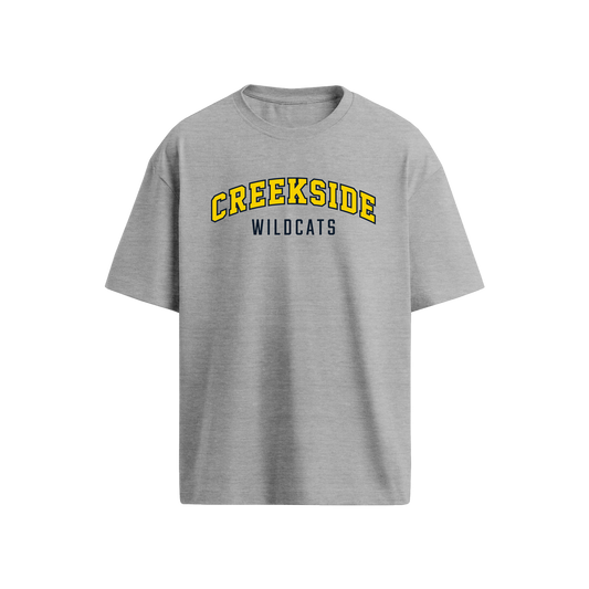 CREEKSIDE ARCH TSHIRT - HEATHER GREY