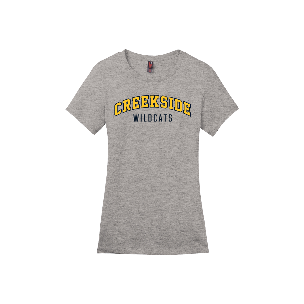 CREEKSIDE ARCH WOMENS TSHIRT - HEATHER GREY
