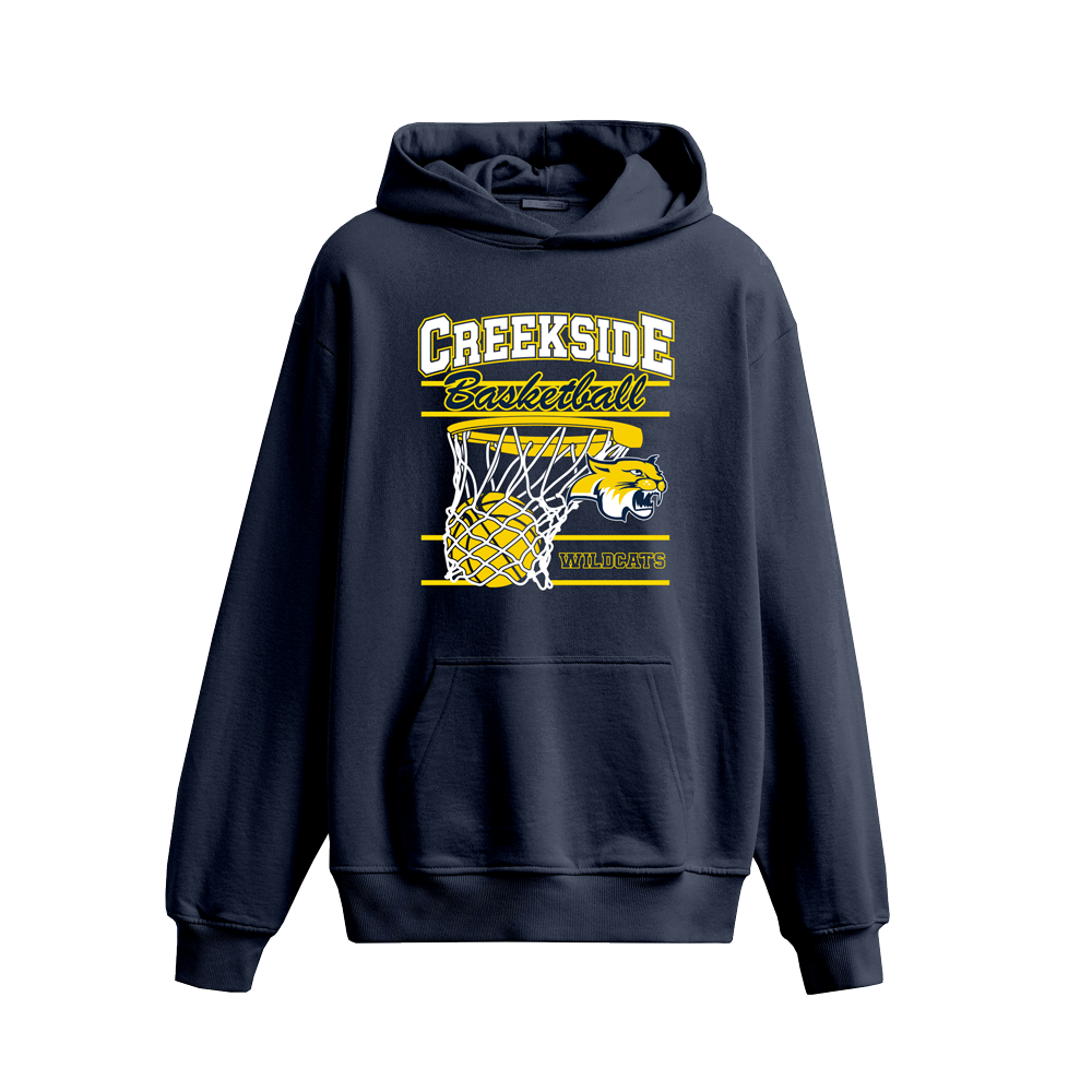 CREEKSIDE BASKETBALL HOODIE - NAVY
