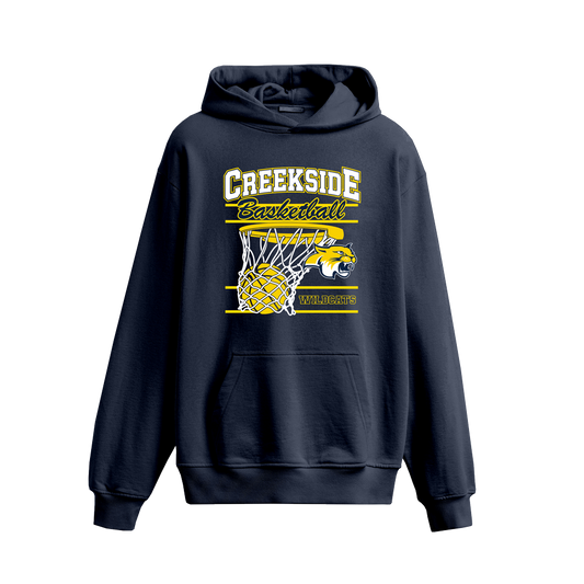 CREEKSIDE BASKETBALL HOODIE - NAVY