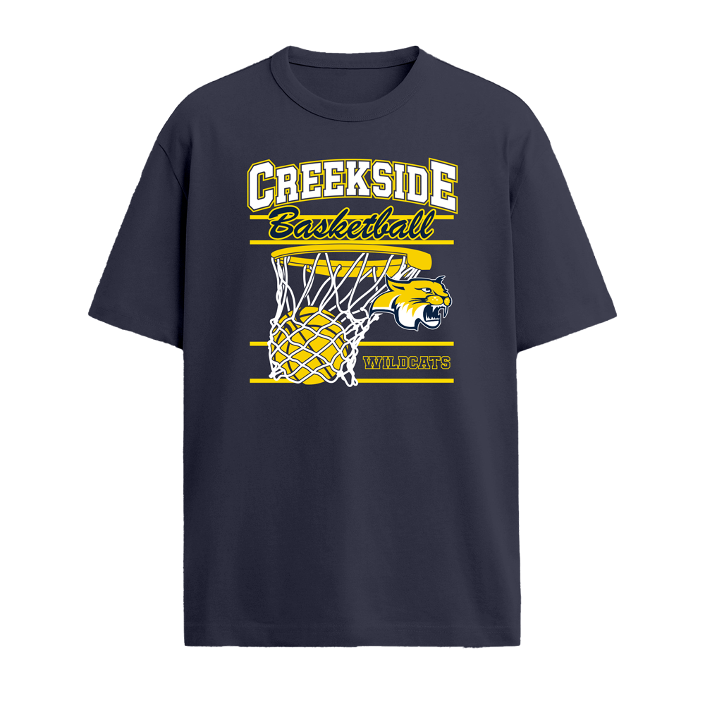 CREEKSIDE BASKETBALL SHIRT - NAVY