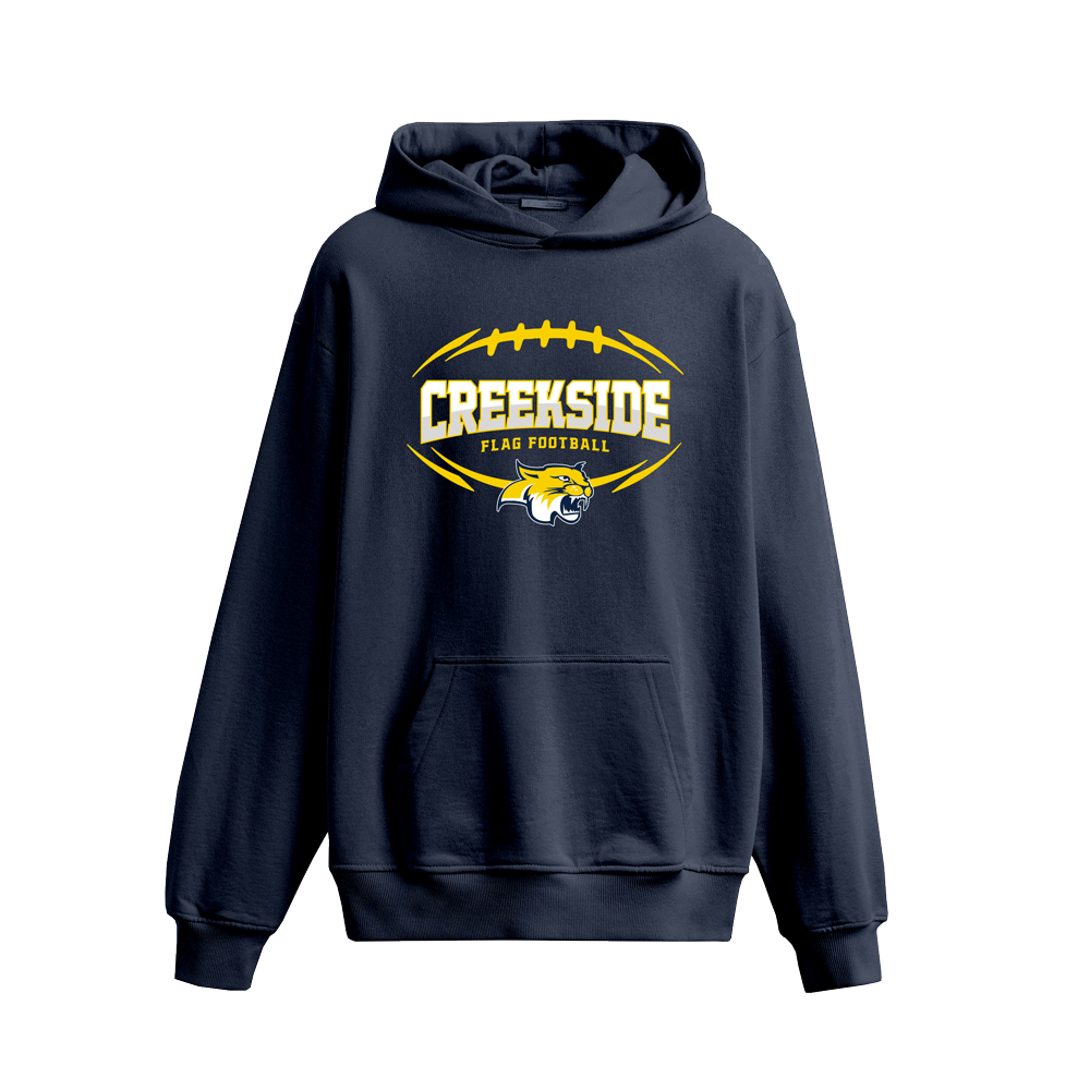 CREEKSIDE FOOTBALL HOODIE - NAVY