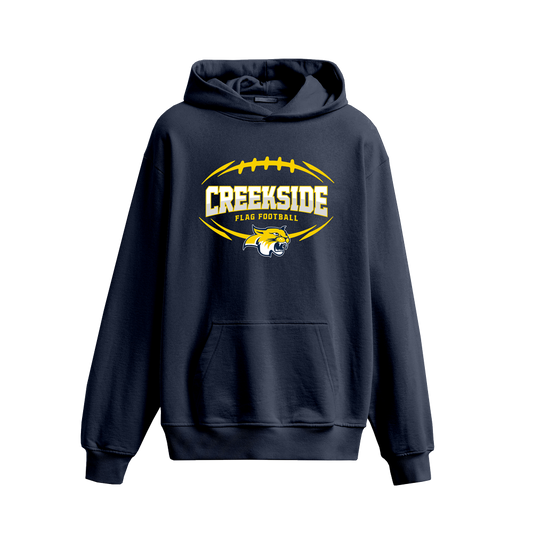 CREEKSIDE FOOTBALL HOODIE - NAVY