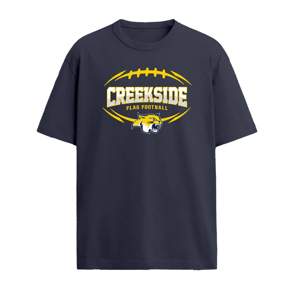 CREEKSIDE FLAG FOOTBALL SHIRT - NAVY