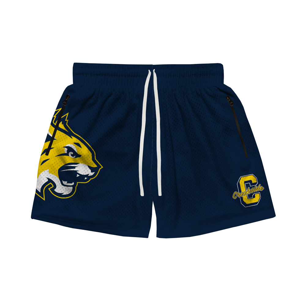 CREEKSIDE HEAVYWEIGHT MESH SHORTS - NAVY