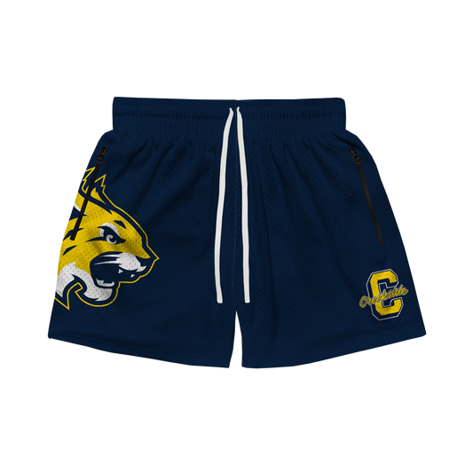 CREEKSIDE HEAVYWEIGHT MESH SHORTS - NAVY
