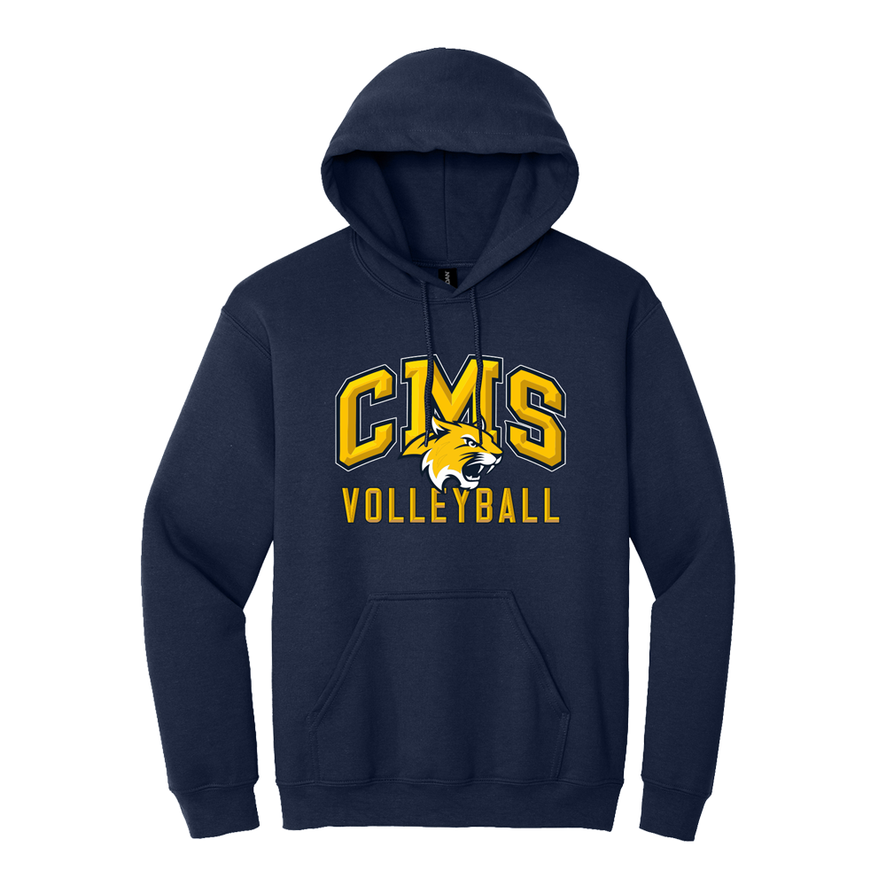 CREEKSIDE VOLLEYBALL HOODIE - NAVY