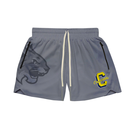 CREEKSIDE HEAVYWEIGHT MESH SHORTS - GREY