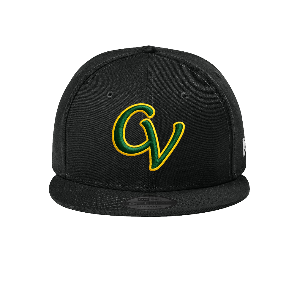 CVLL NEW ERA SNAPBACK HAT - BLACK