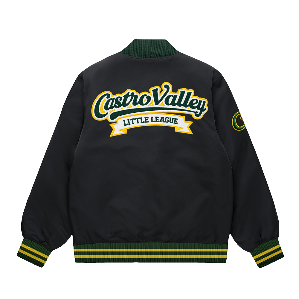 CVLL SPORT BOMBER JACKET - BLACK