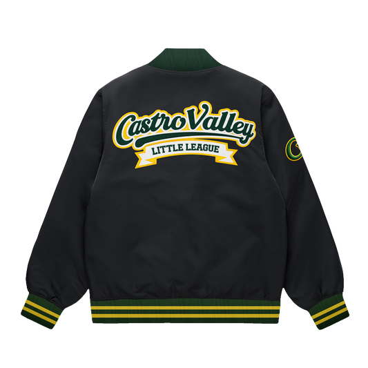 CVLL SPORT BOMBER JACKET - BLACK