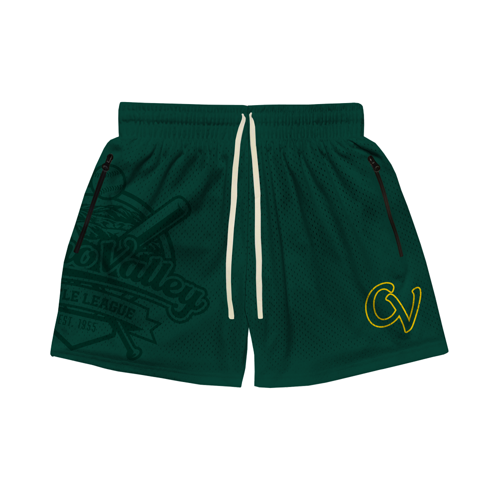CVLL MESH SHORTS - GREEN