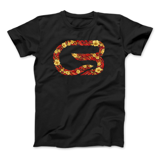 CANYON x CYCLEBAR FLORAL TSHIRT - BLACK
