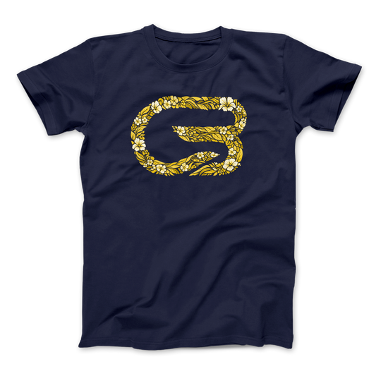 CREEKSIDE x CYCLEBAR FLORAL TSHIRT - NAVY