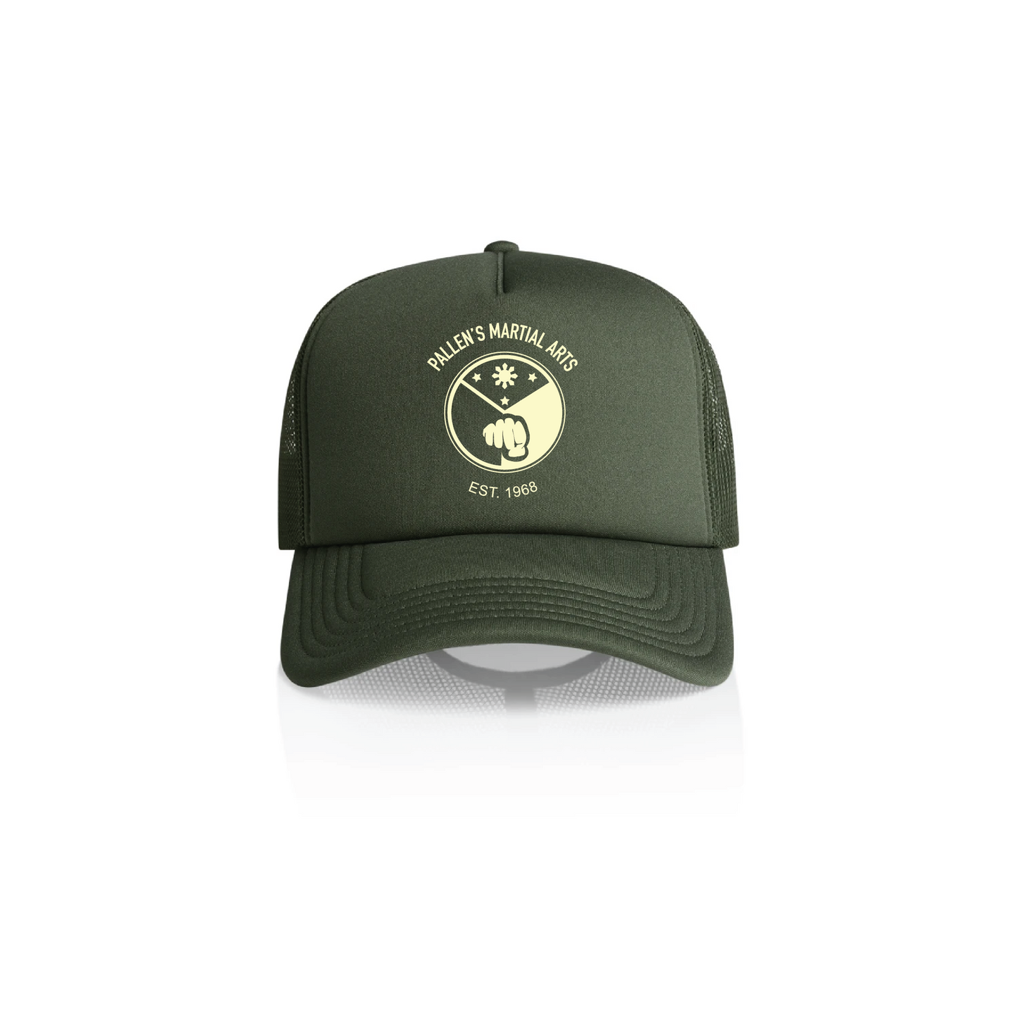 PALLENS TRUCKER HAT - CYPRESS