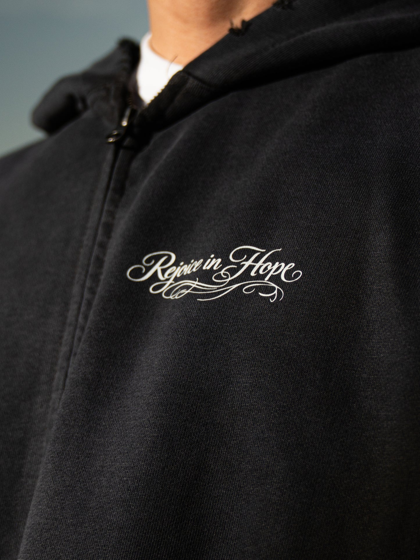 HOPE ZIPUP - BLACK