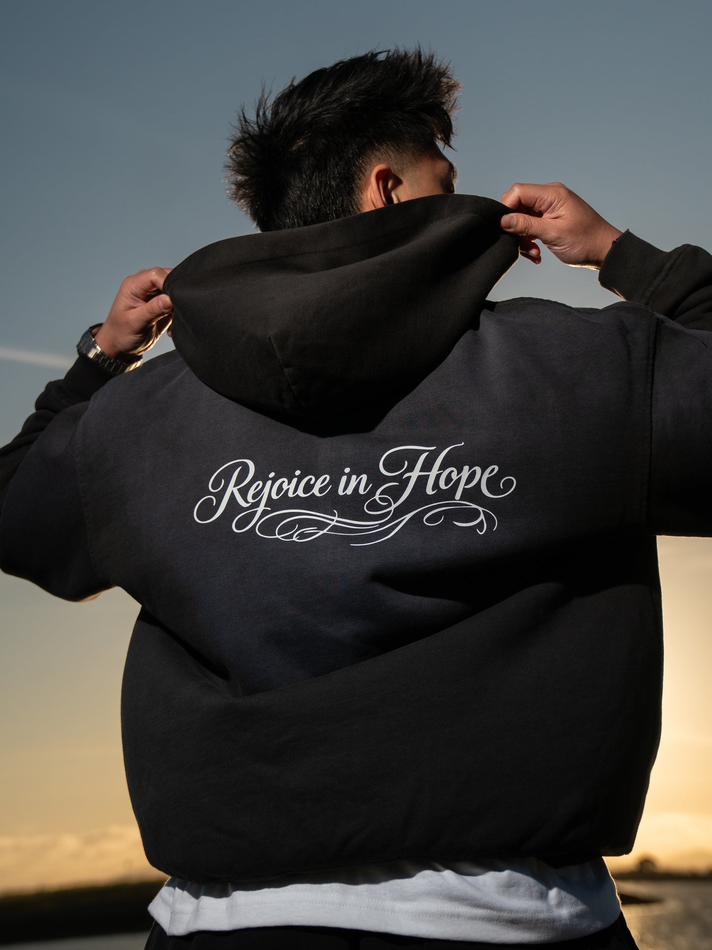 HOPE ZIPUP - BLACK
