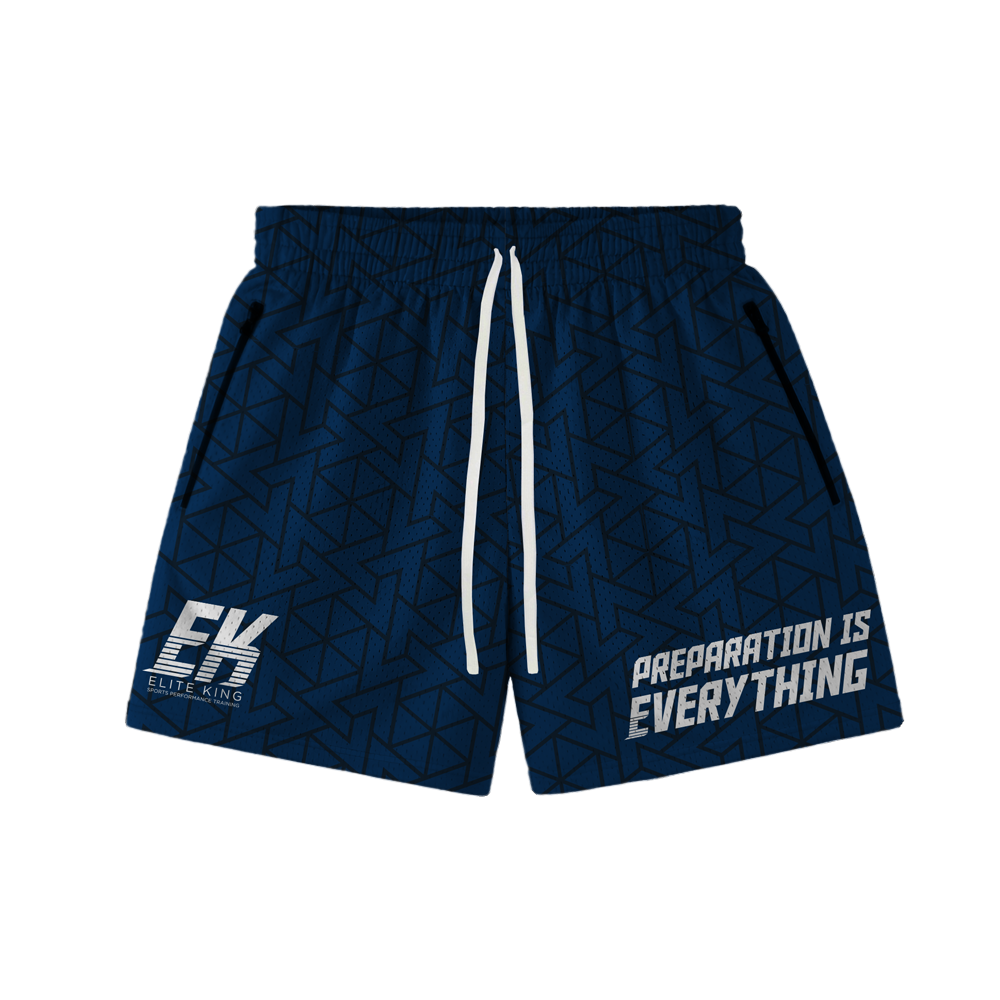 ELITE KING MESH SHORTS - NAVY