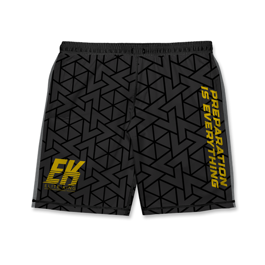 ELITE KING HYBRID SHORTS - BLACK