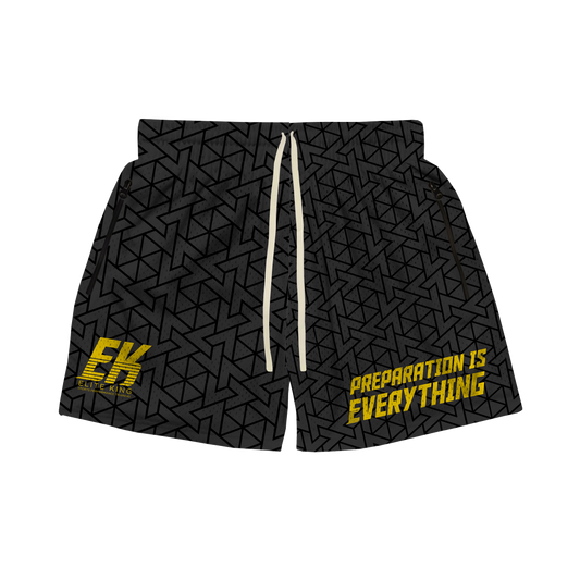 ELITE KING MESH SHORTS - BLACK